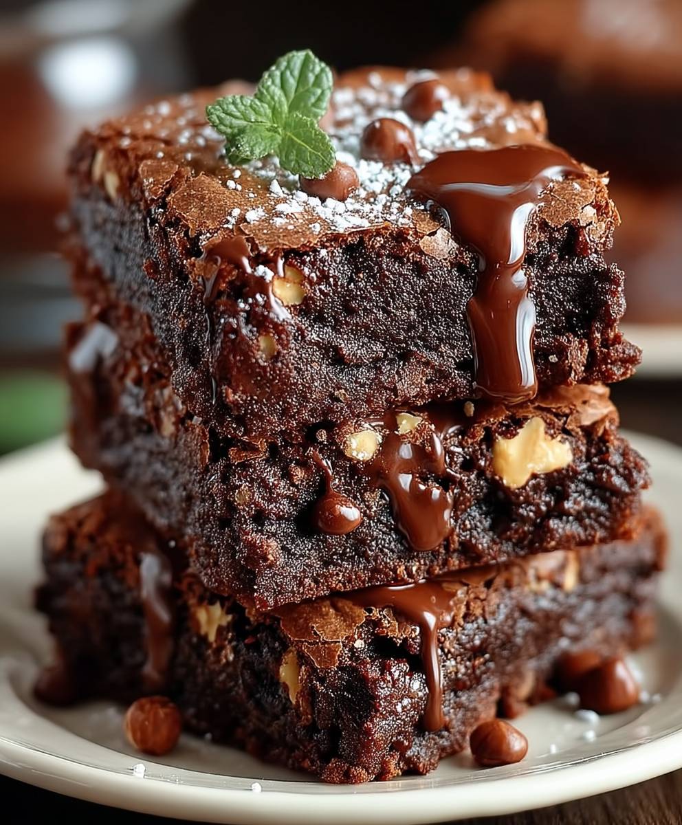 Nutella Brownies backen