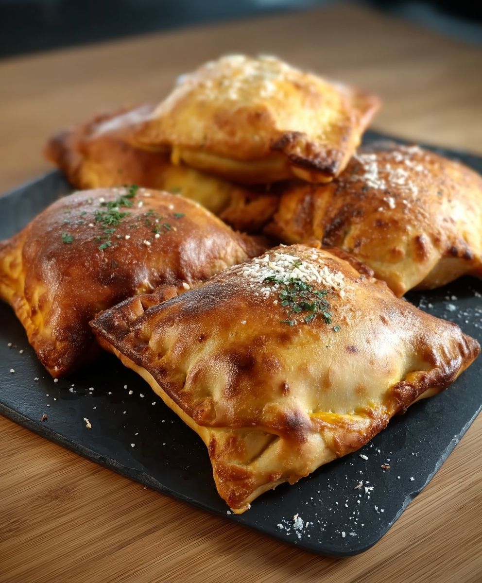 Gesunde Protein Pizza Taschen