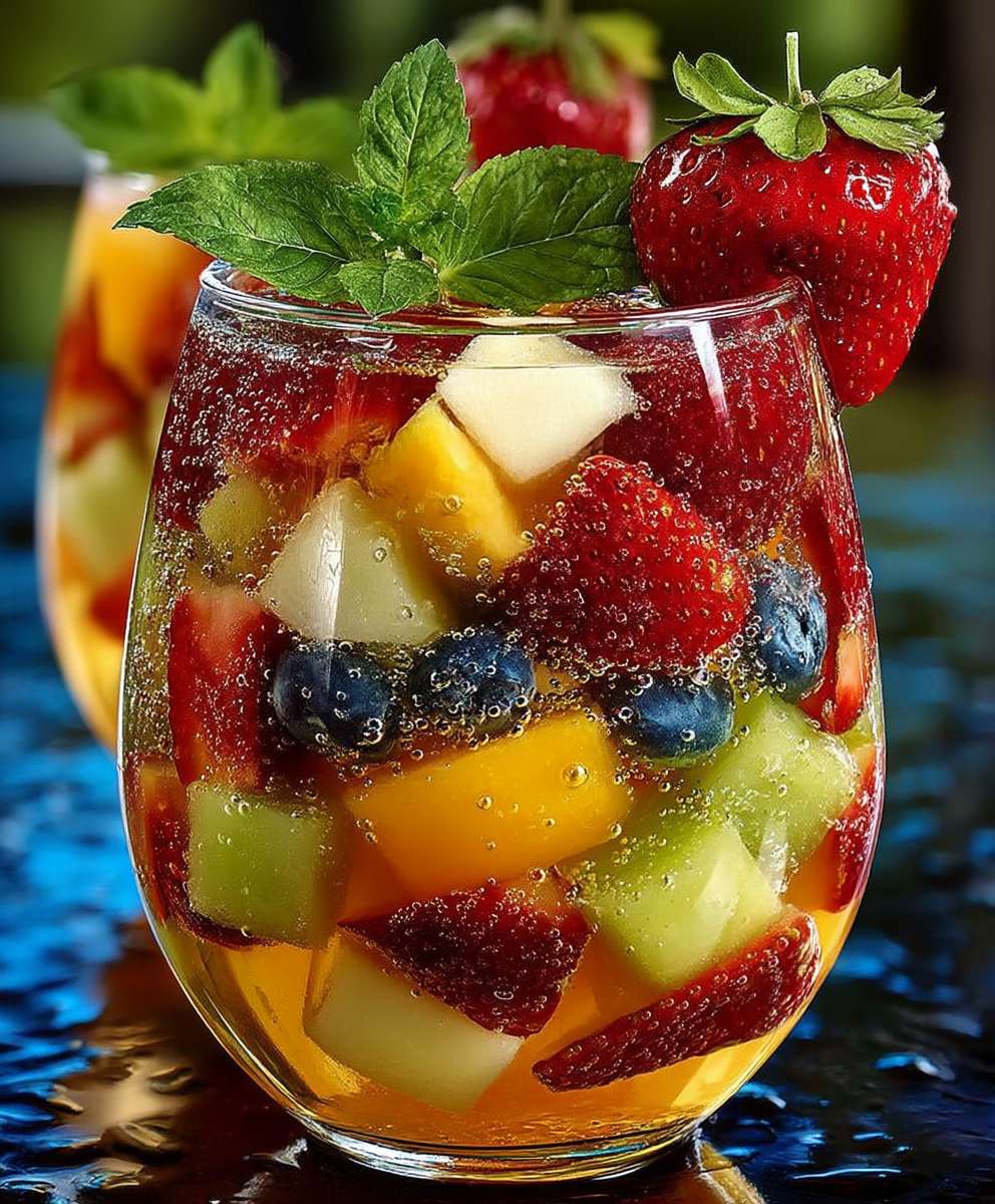 Weiße Sangria selber machen