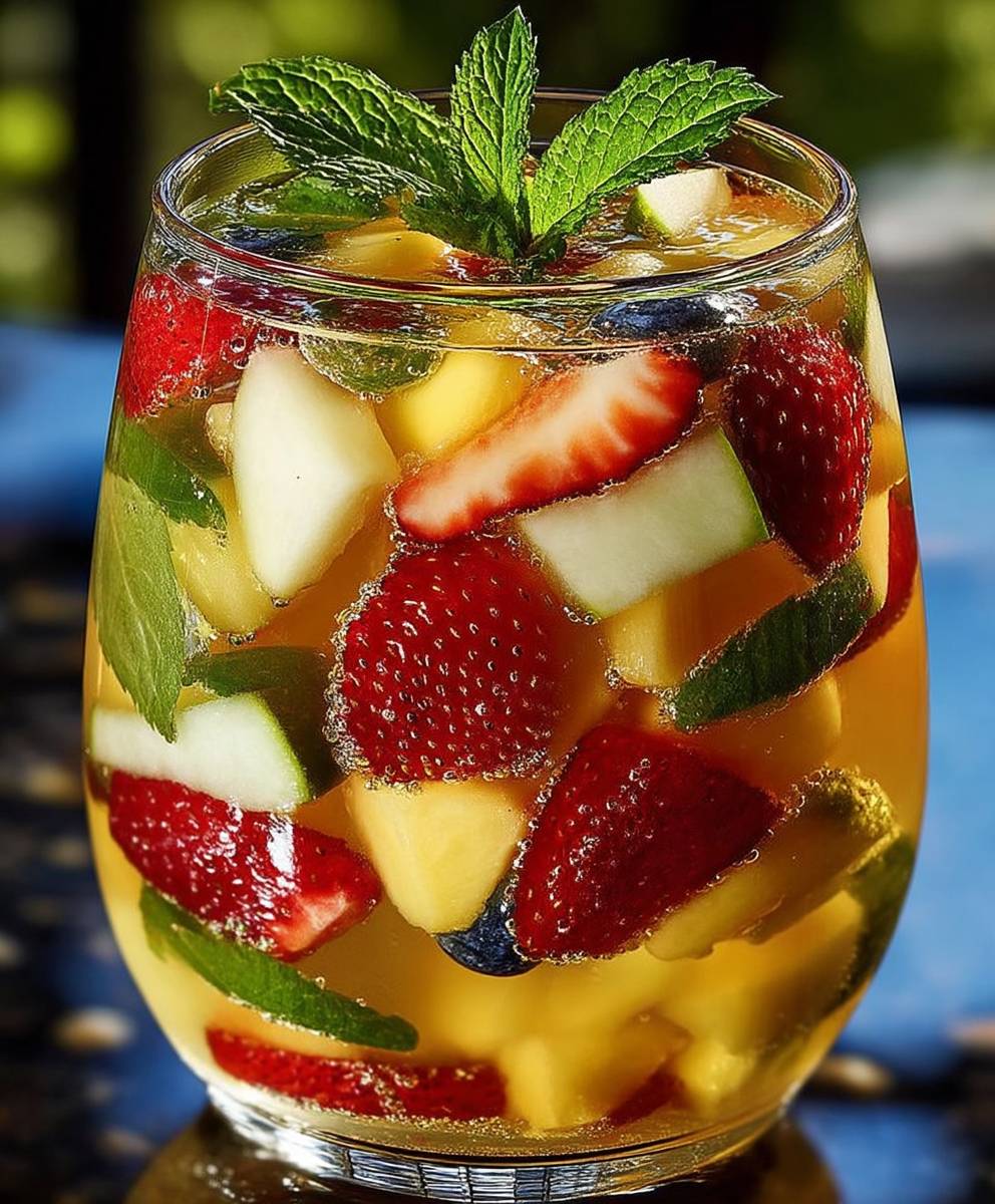 Weiße Sangria selber machen