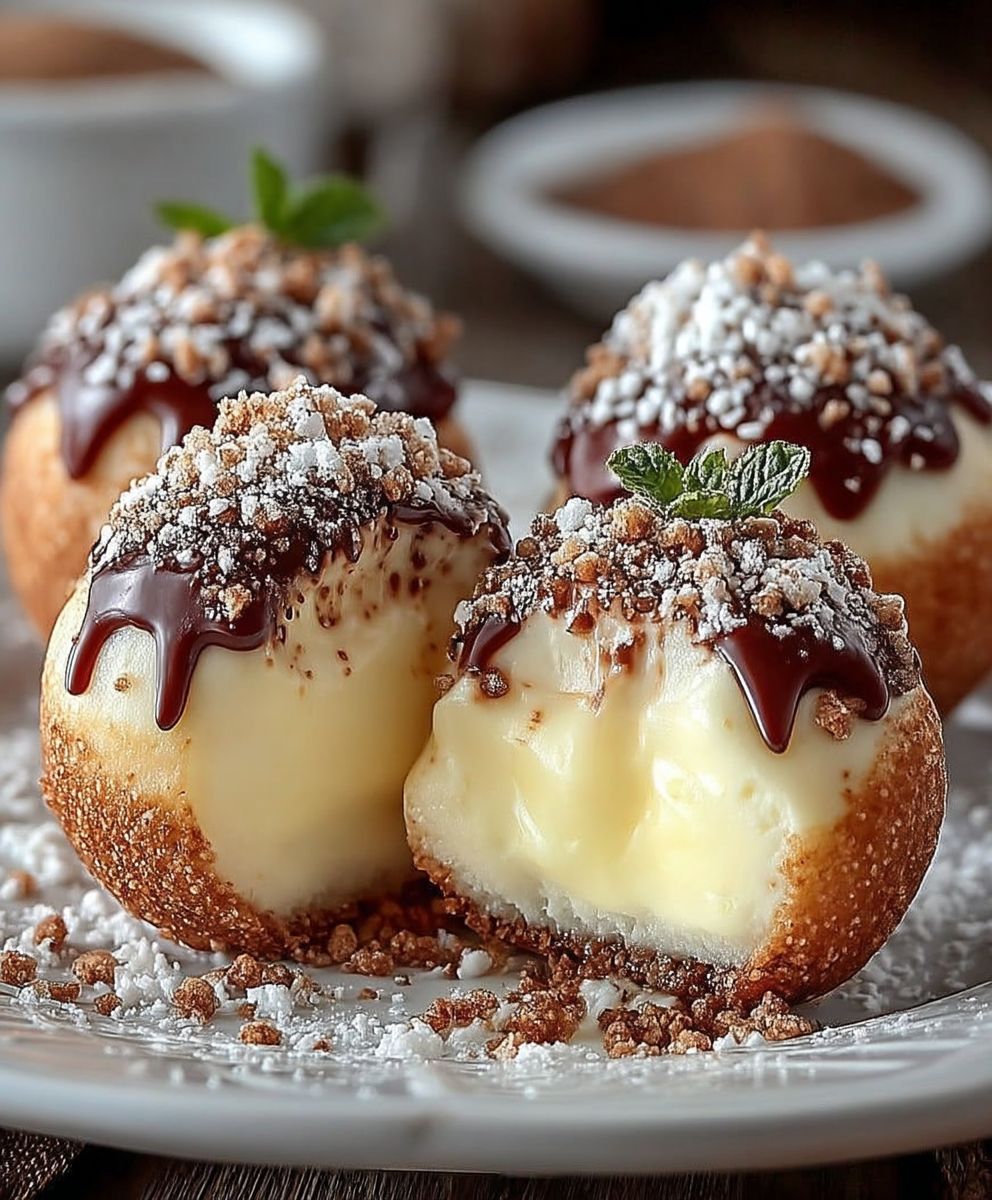 Käsekuchen Kugeln einfach lecker