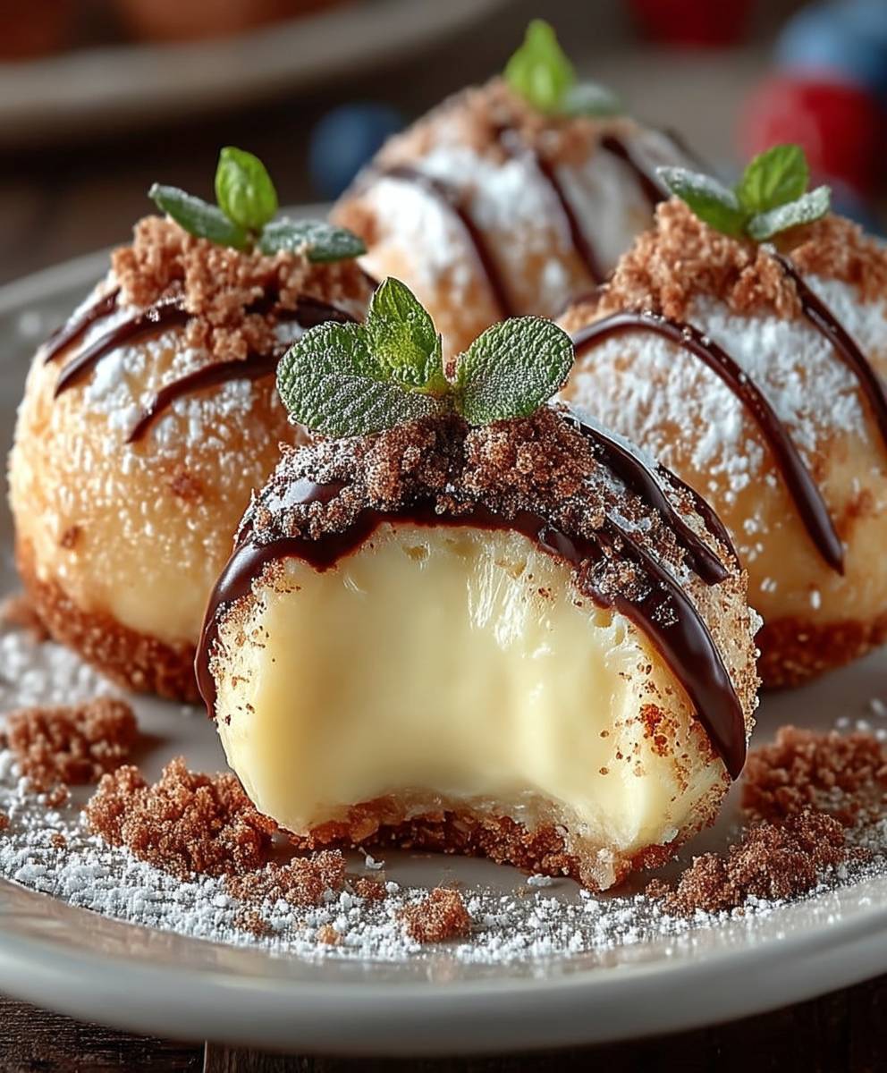 Käsekuchen Kugeln einfach lecker