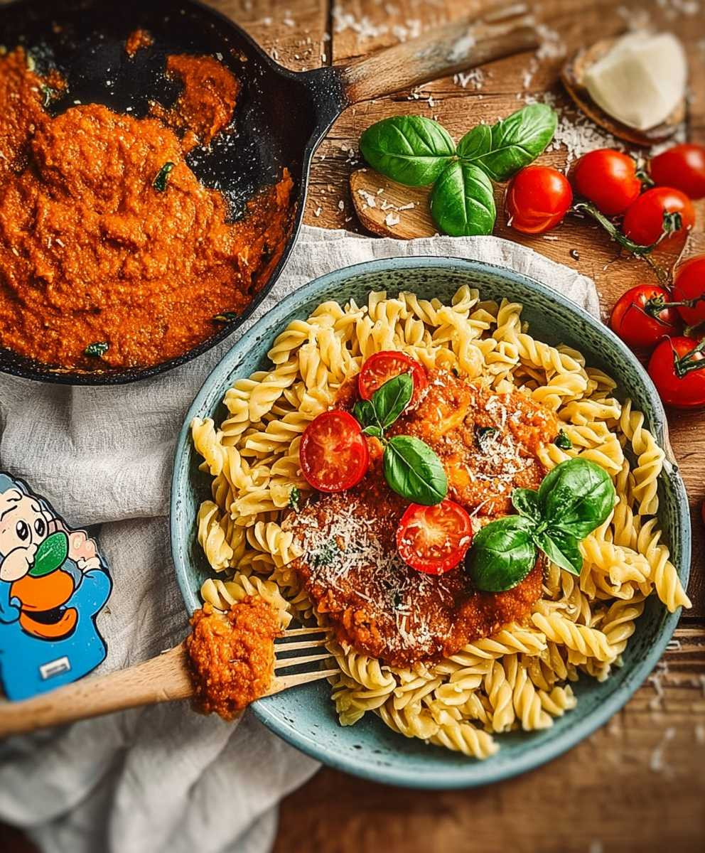 Kinder Tomatensoße verstecktes Gemüse