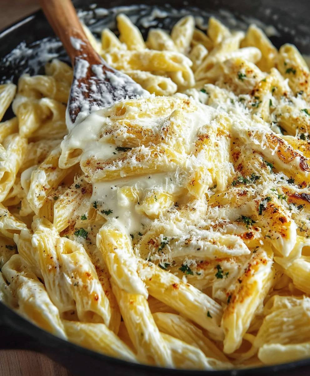 Cremige Penne Pasta Einfach