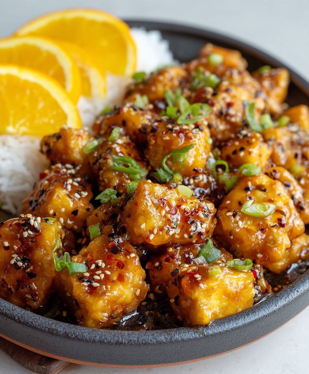 Orange Tofu Einfaches Rezept