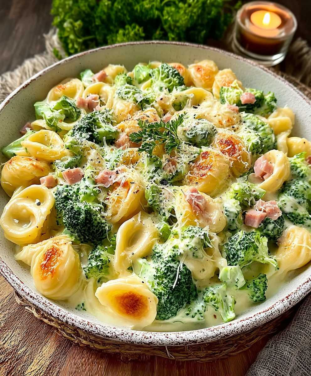 Brokkoli Schinken Pasta Einfach Schnell