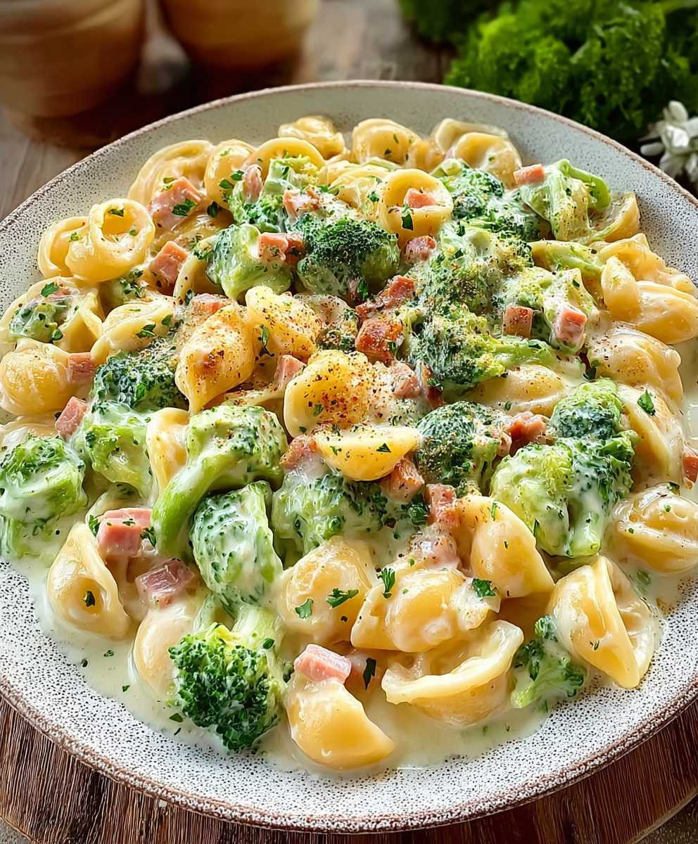 Brokkoli Schinken Pasta Einfach Schnell