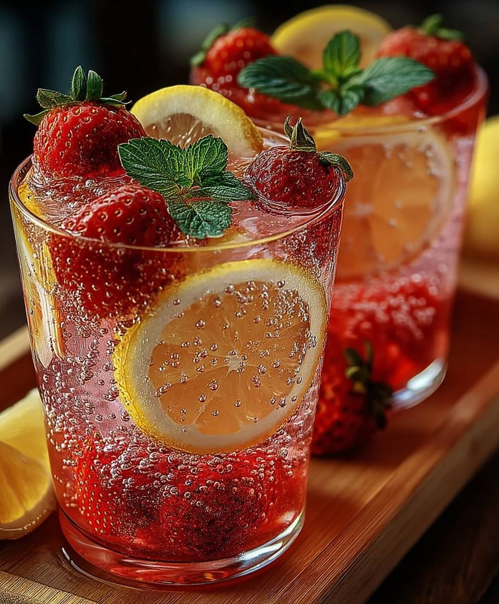 Erdbeer Limonade Selber Machen