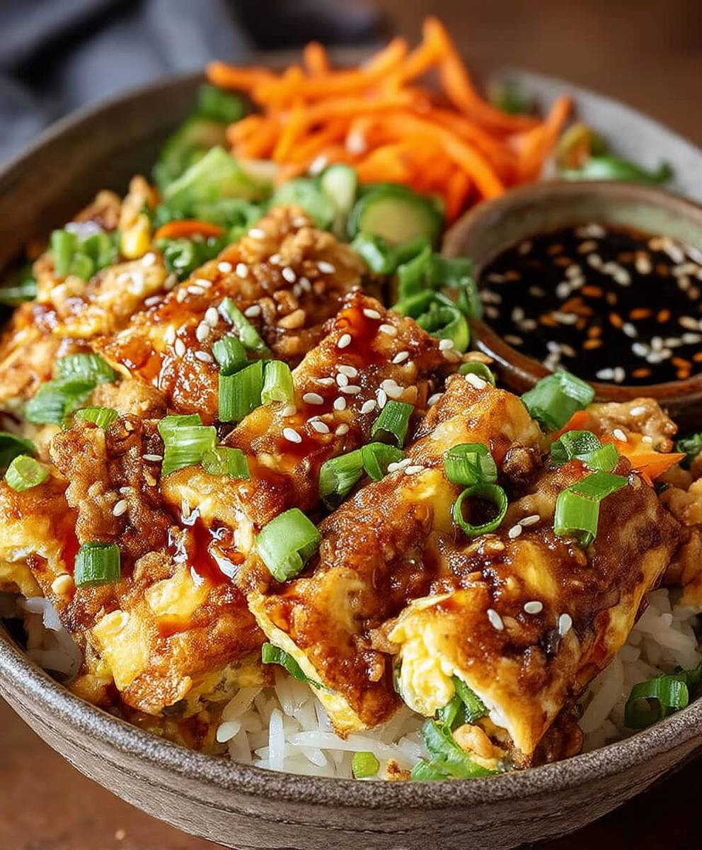 Gesunde Egg Roll Bowl