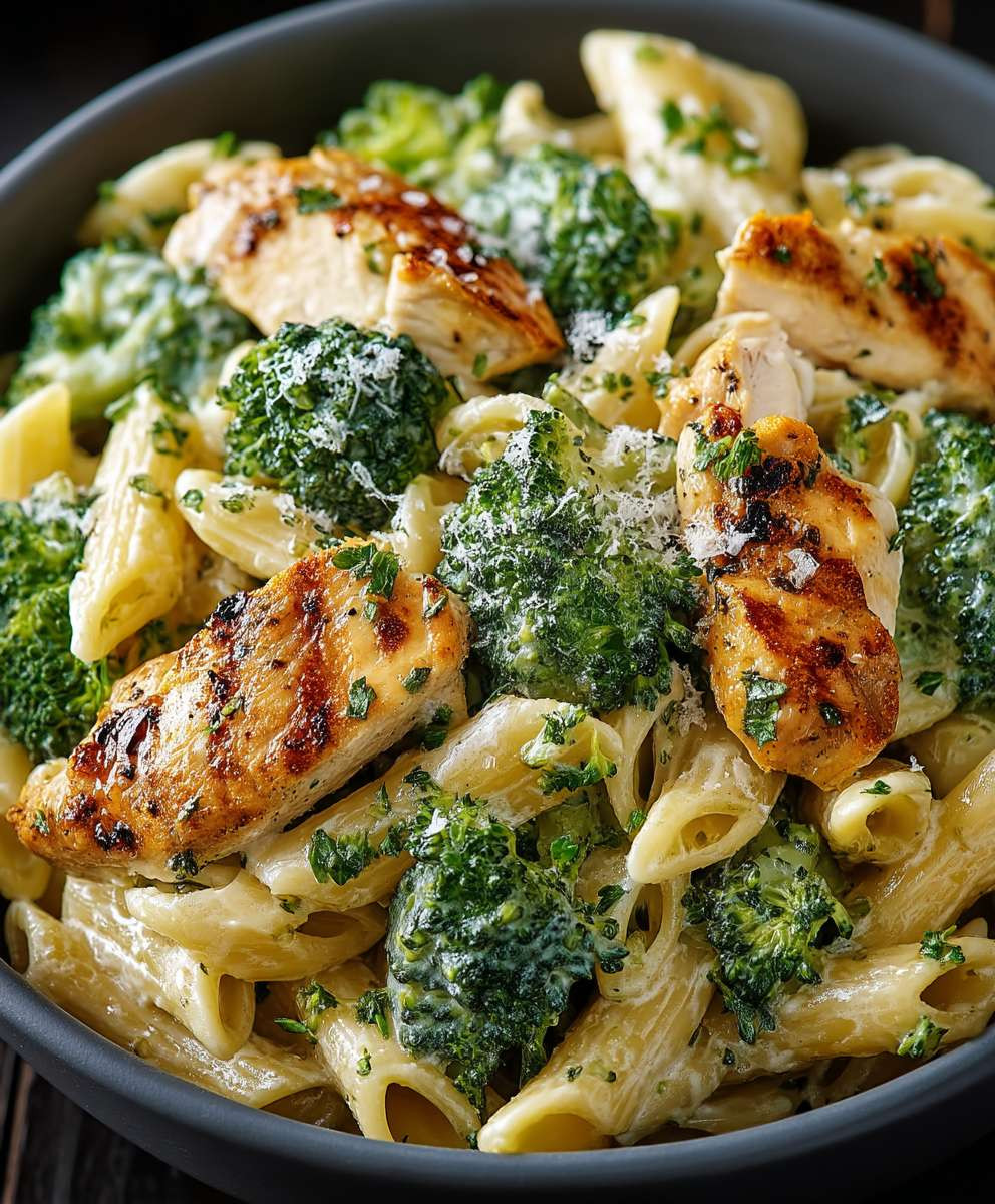 Hähnchen Brokkoli Pasta