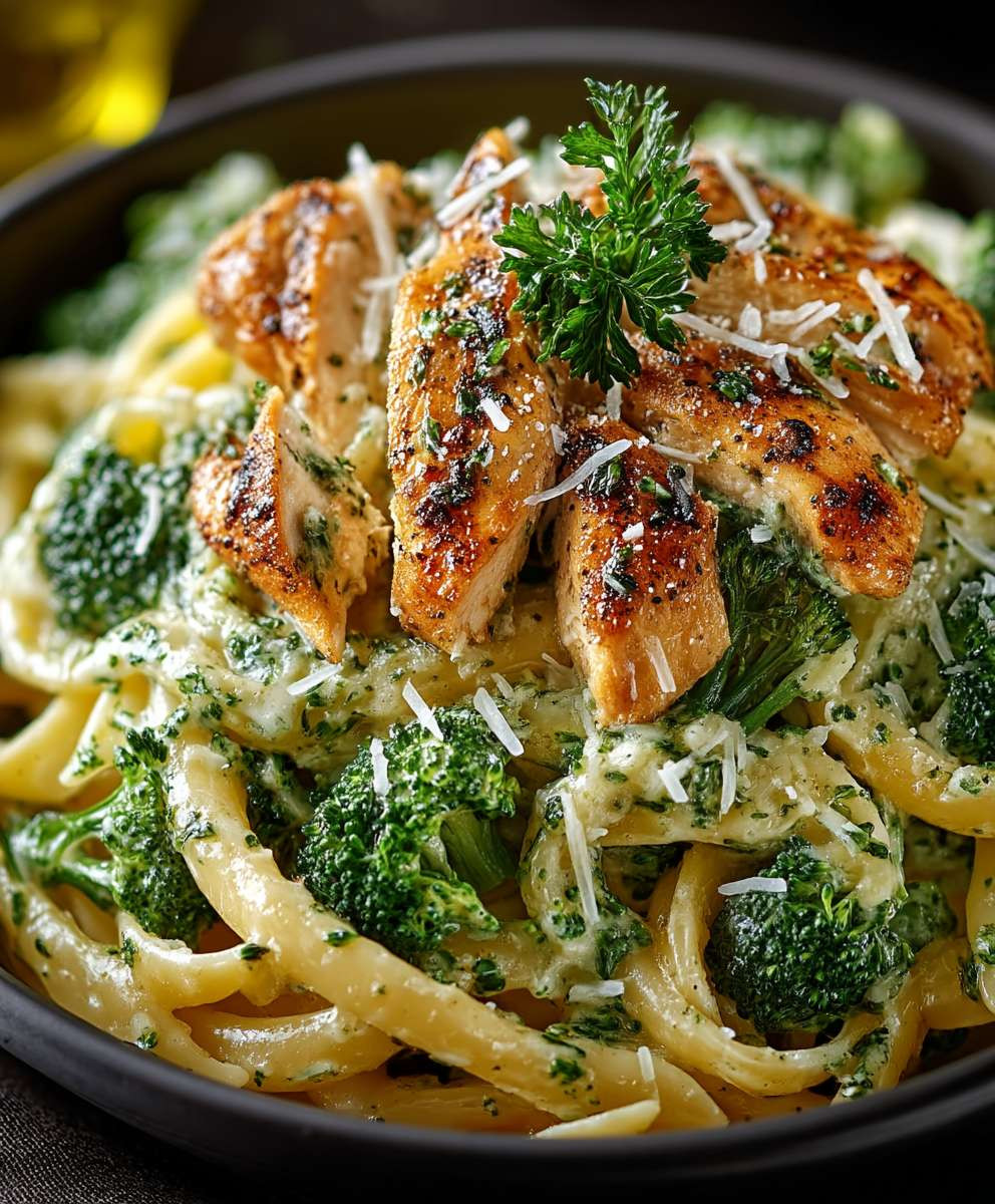 Hähnchen Brokkoli Pasta