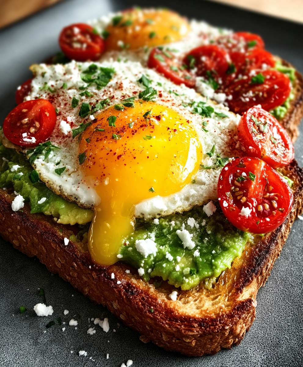 Avocado Toast mit Ei