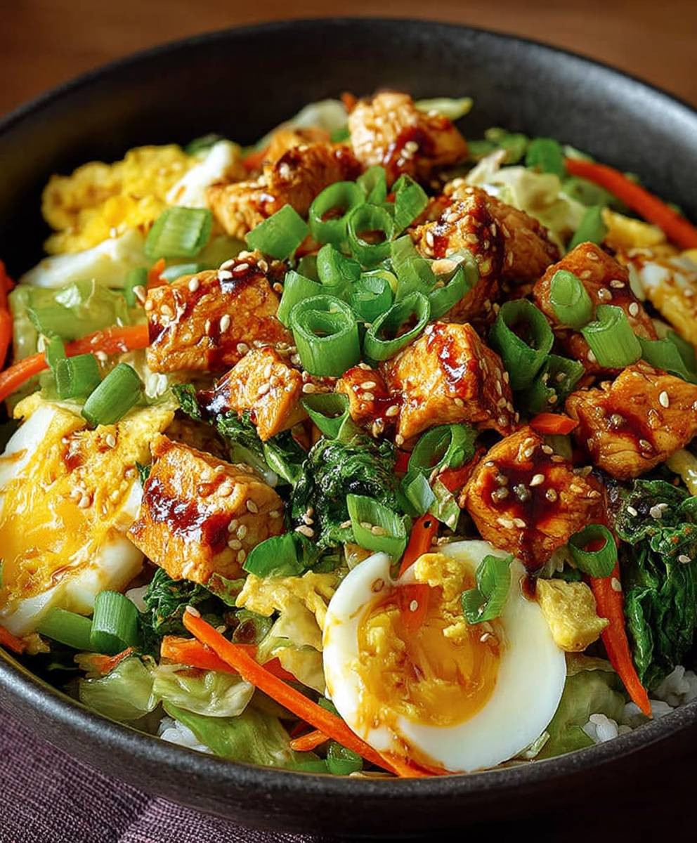 Gesunde Egg Roll Bowl