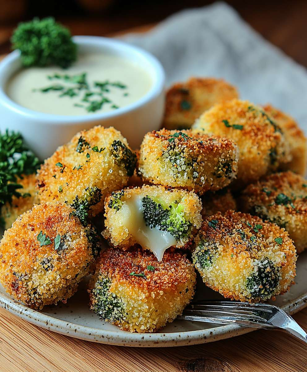 Brokkoli Käse Nuggets selber machen