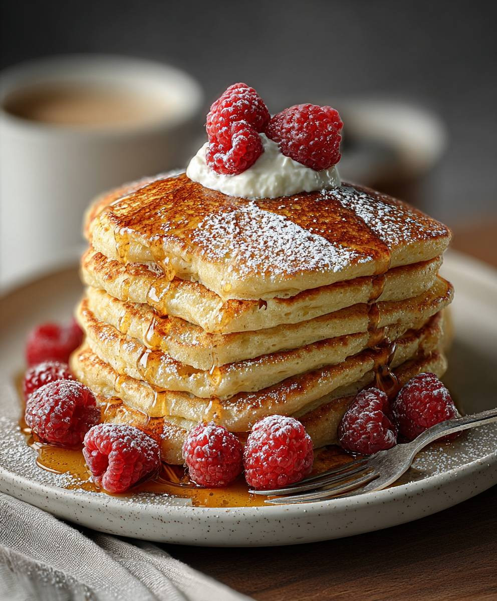 Quark Pfannkuchen ohne Mehl