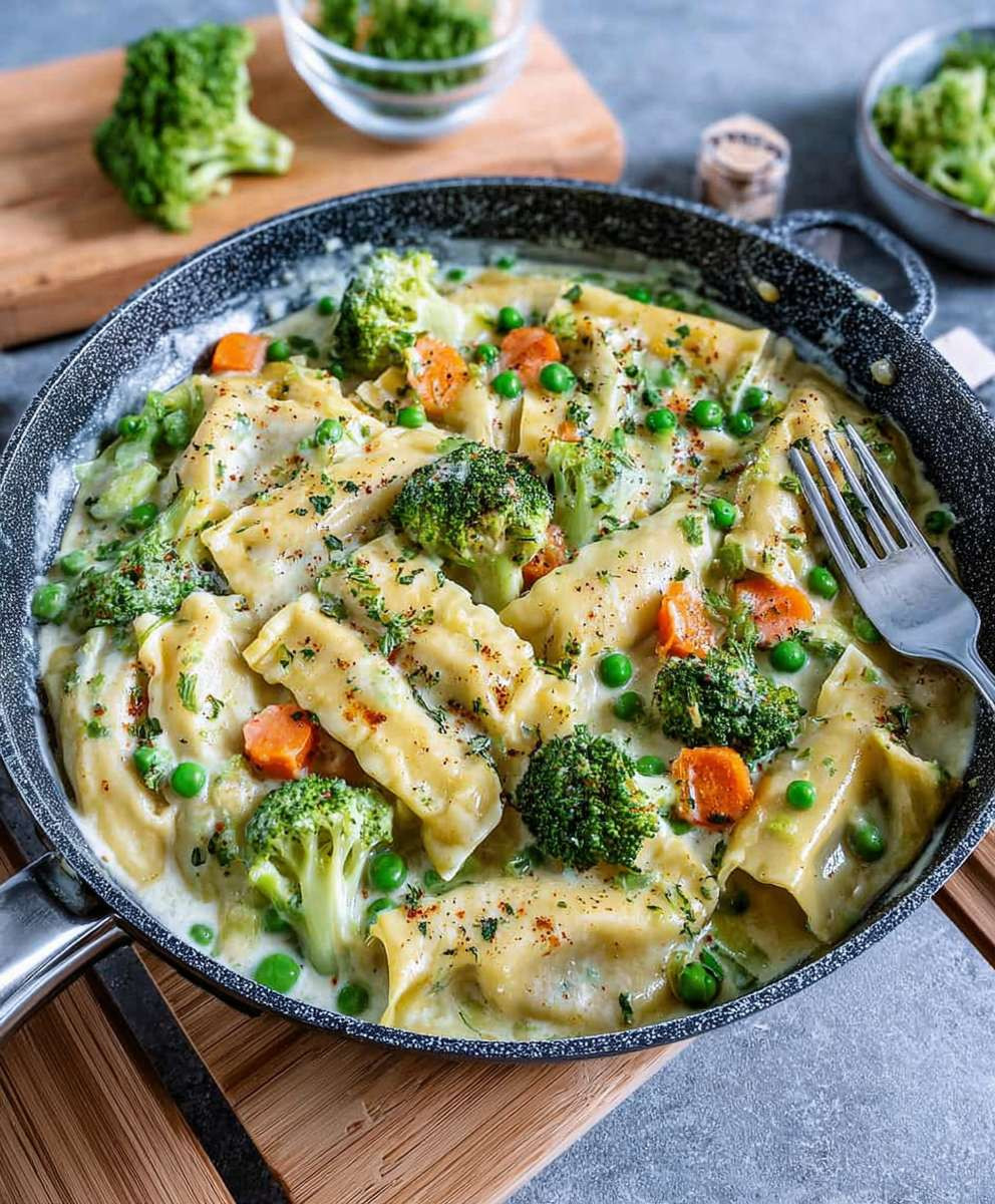 Maultaschen Käse Sahne Soße