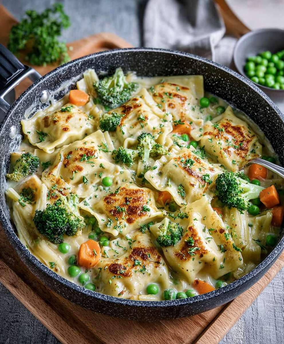 Maultaschen Käse Sahne Soße
