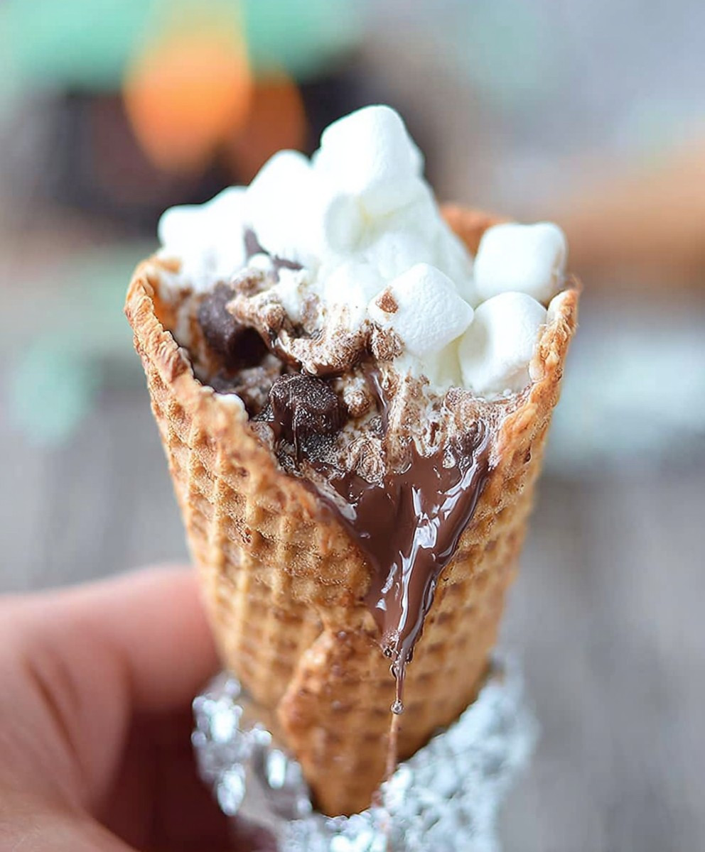 Lagerfeuer Zuckerhut Smores
