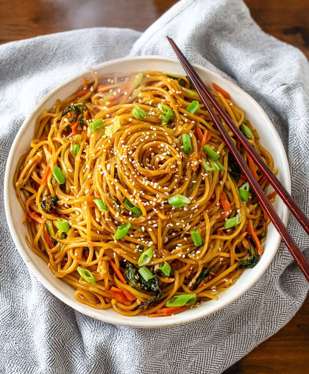 Teriyaki Nudeln Einfach Schnell