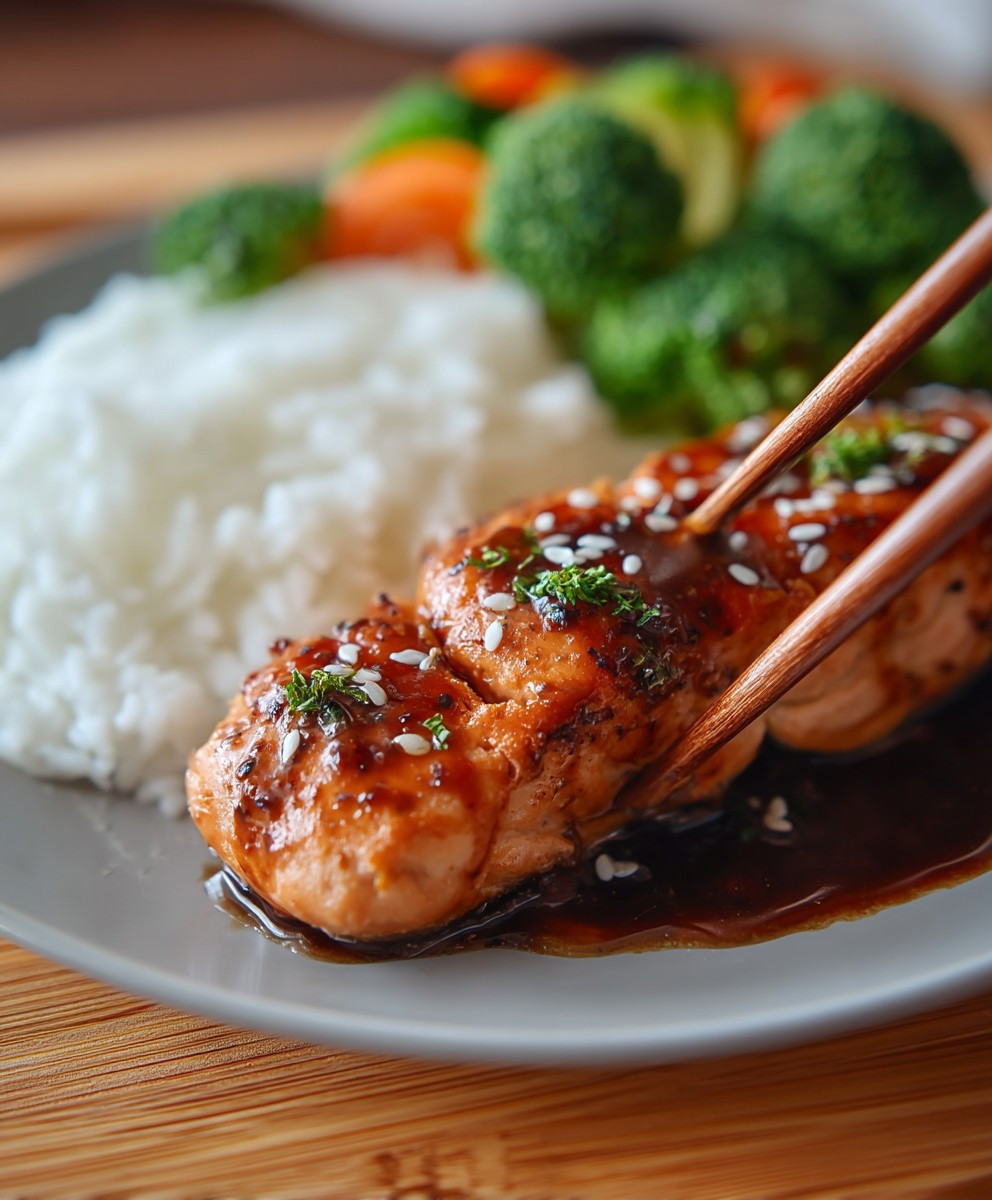 Teriyaki Lachs einfach schnell