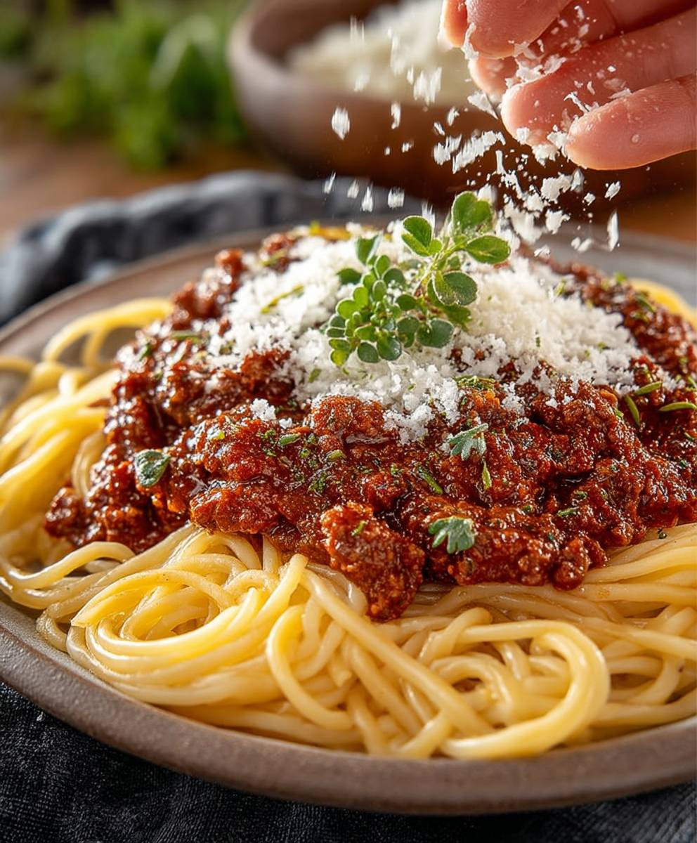 Spaghetti Bolognese einfach zubereiten