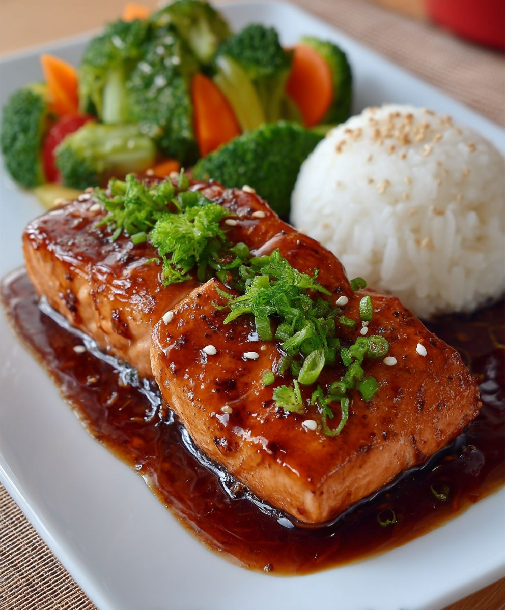 Teriyaki Lachs einfach schnell