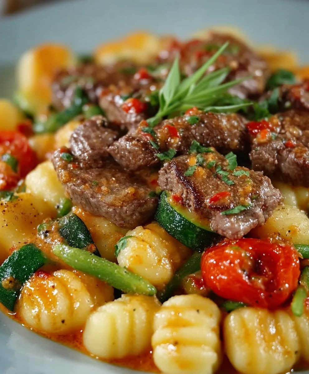 Gnocchi mit Rinderfilet