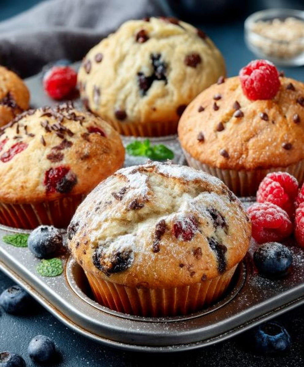 Einfache Muffins Grundrezept