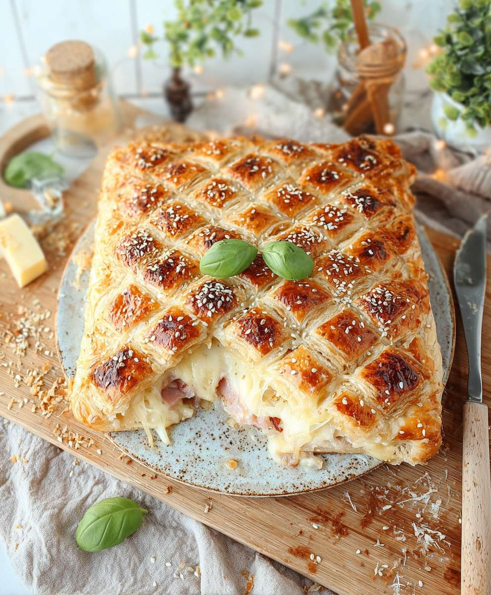 Käse Schinken Zupfbrot backen