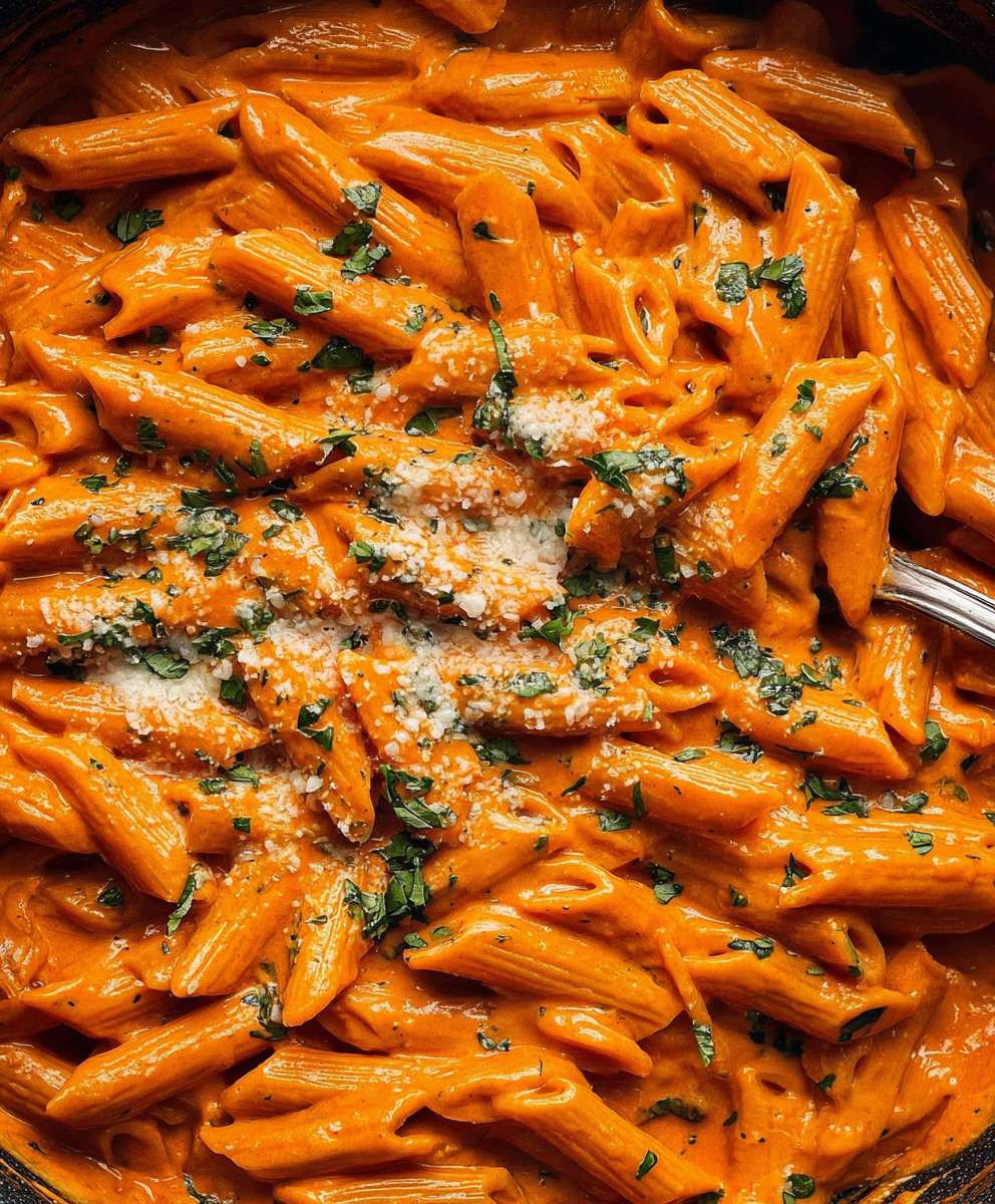 Cremige Tomaten Pasta einfach zubereiten