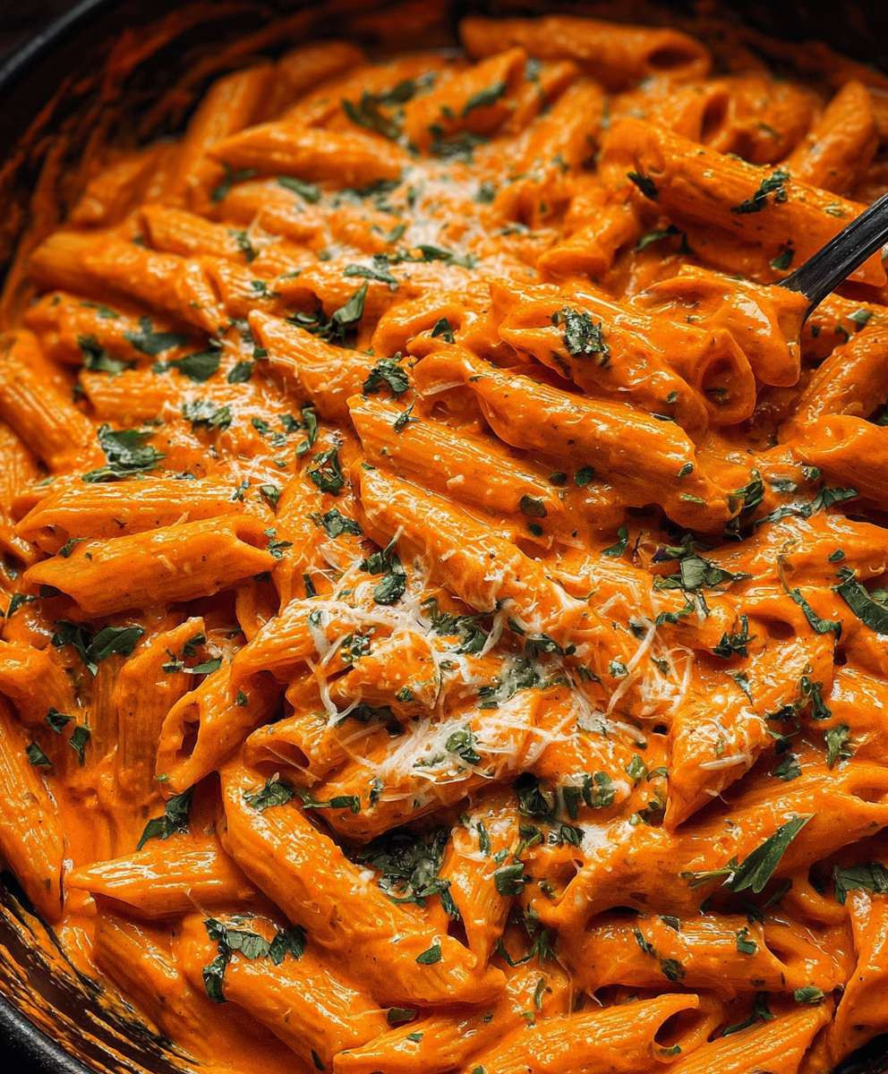 Cremige Tomaten Pasta einfach zubereiten