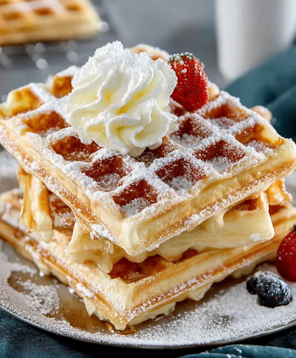 Belgischer Waffelteig