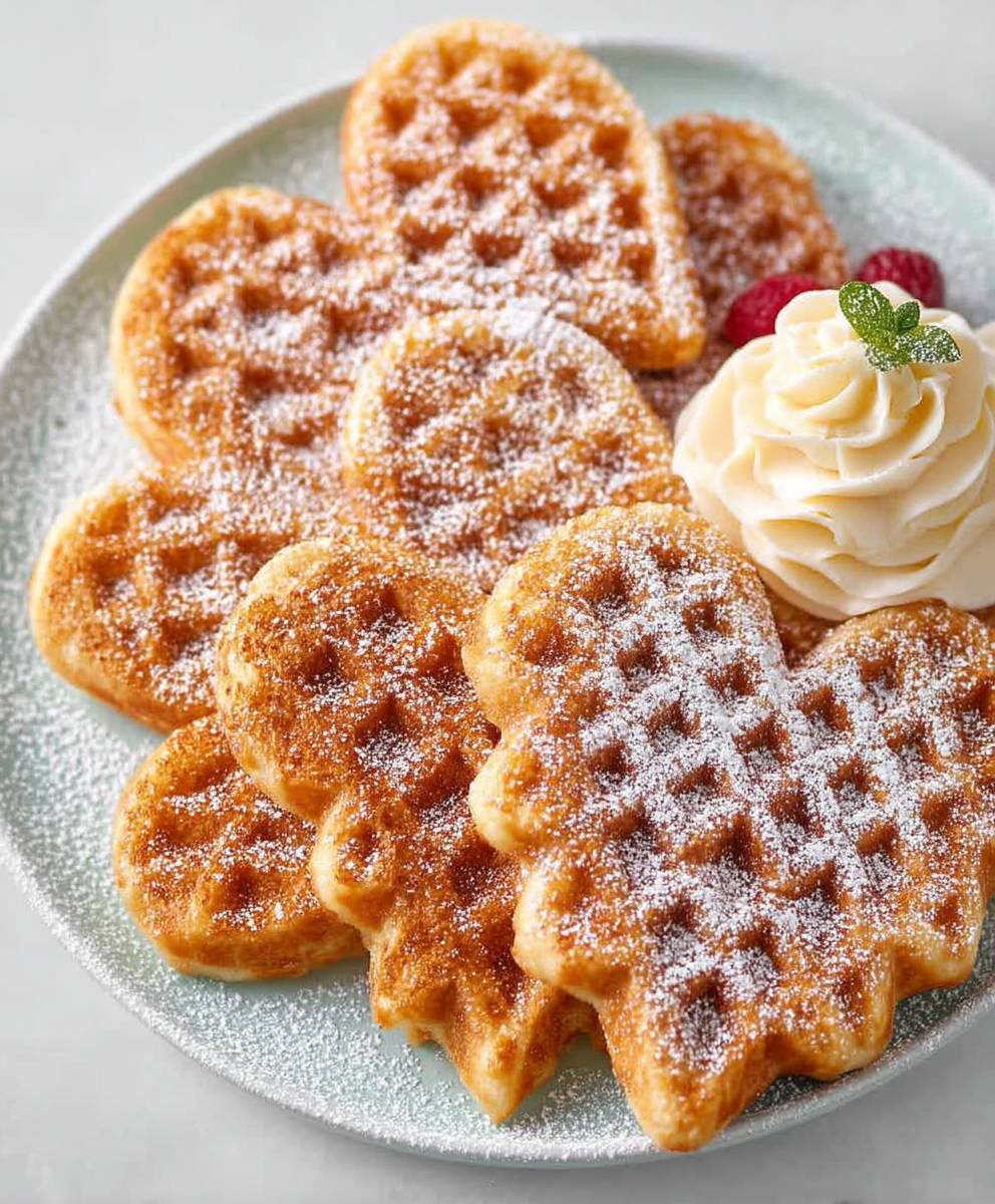 Vegane Waffeln locker fluffig