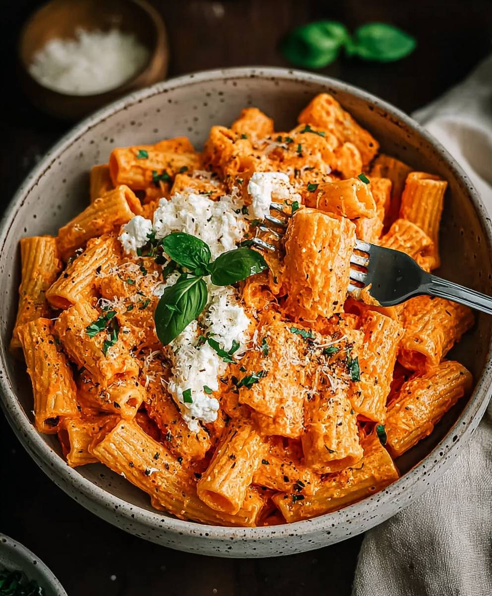 Protein Nudeln mit Hüttenkäse