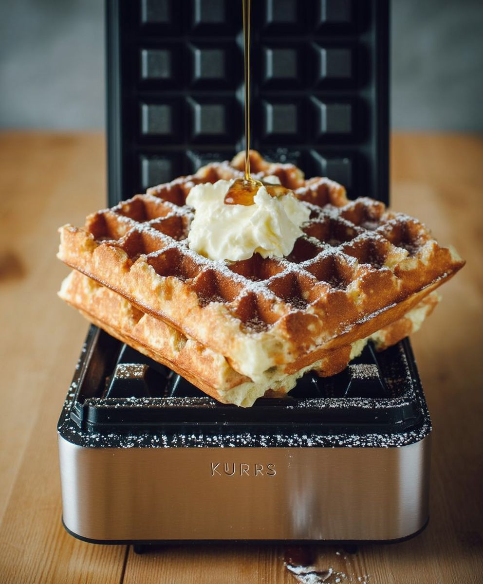 Waffeln Grundrezept knusprige dicke