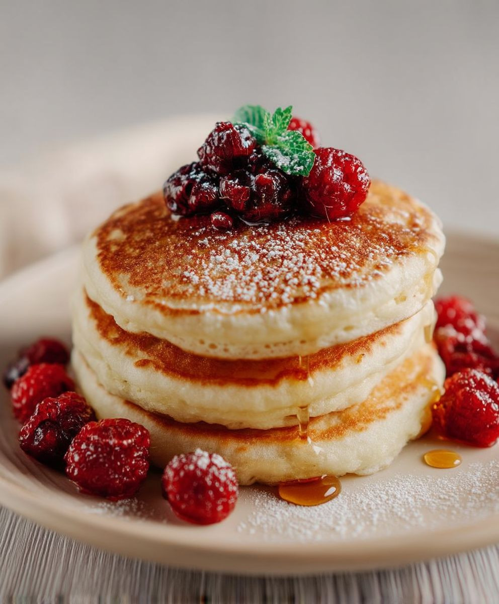 Fluffige American Pancakes