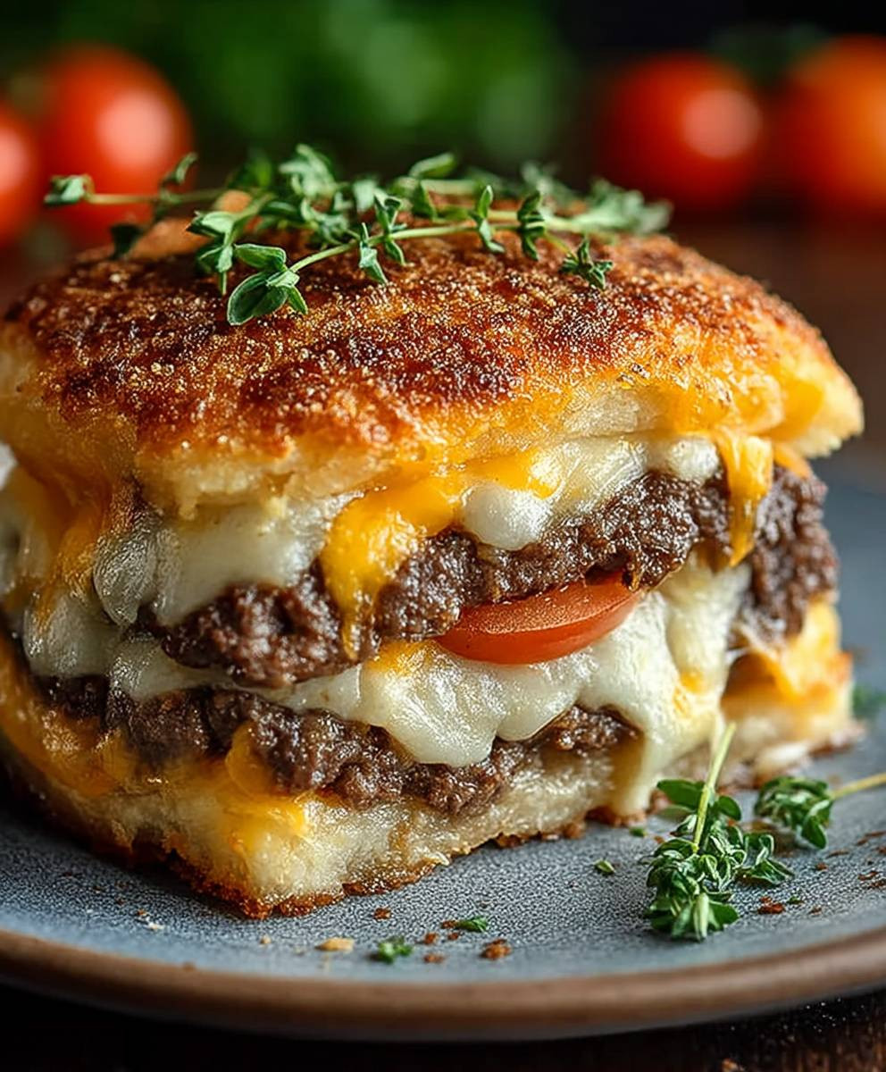 Low Carb Cheeseburger Auflauf