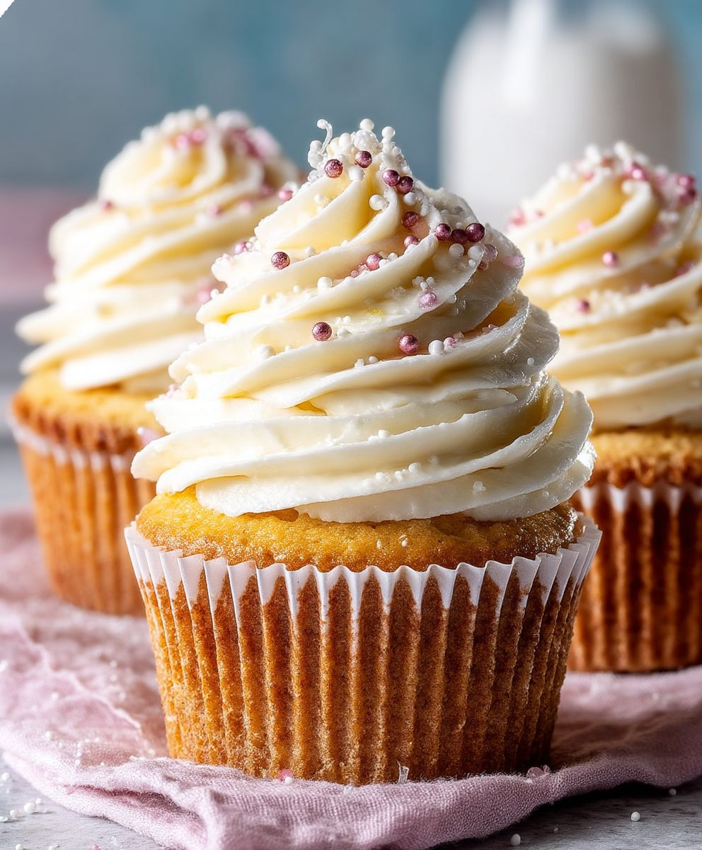 Vanille Cupcakes backen