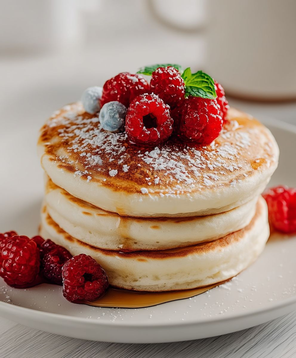 Fluffige American Pancakes