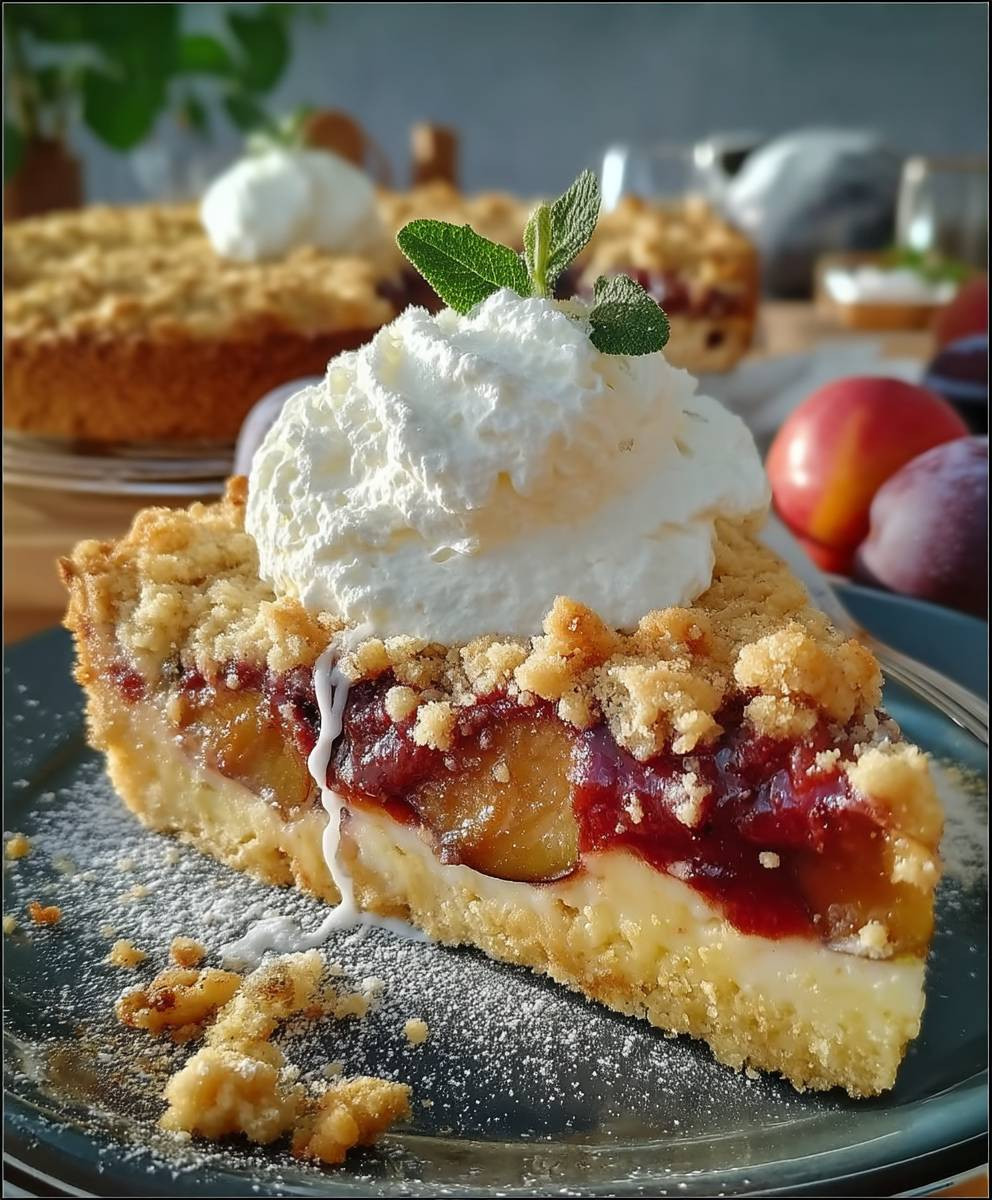 Zwetschgen Streuselkuchen backen
