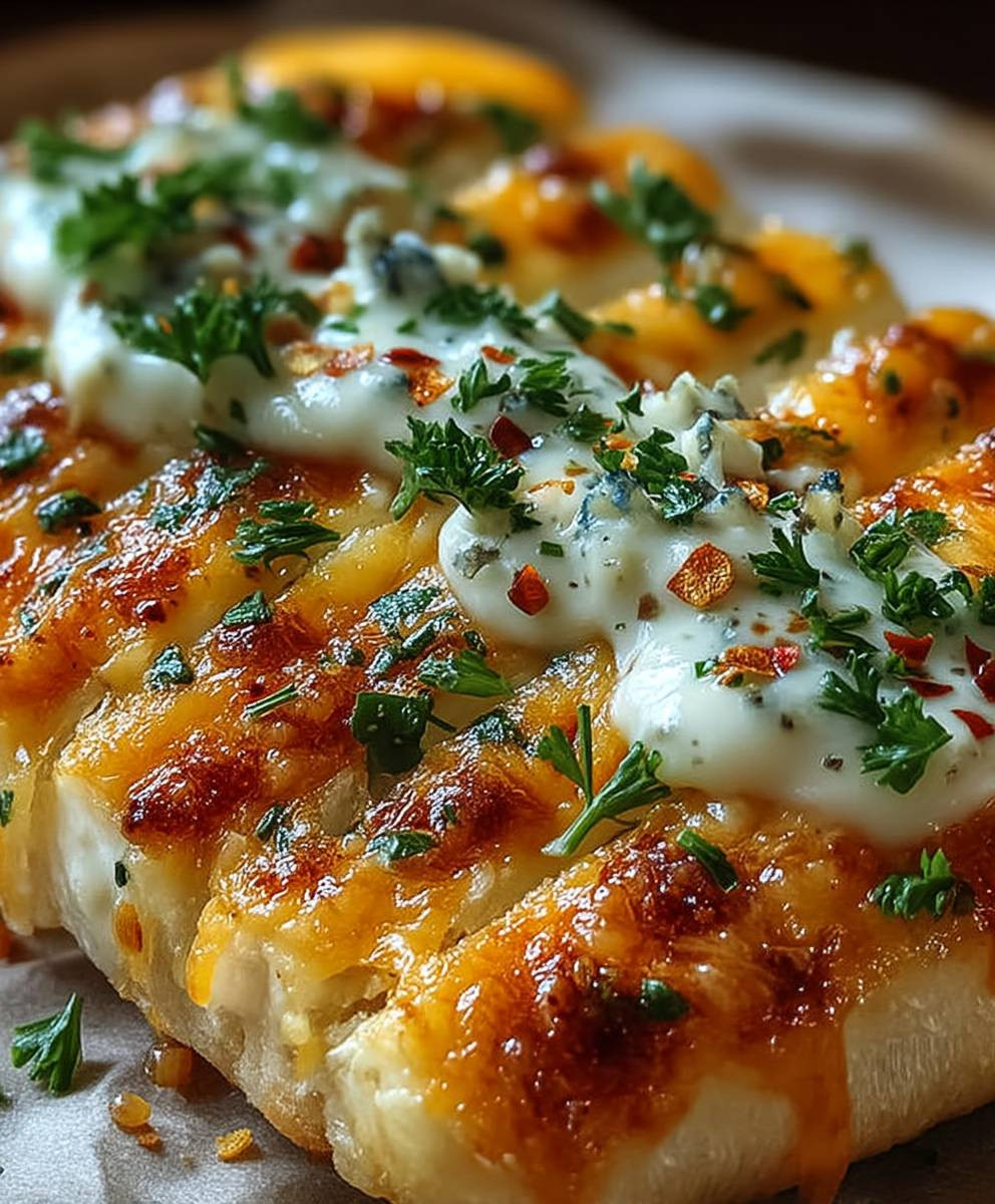 Käse Knoblauch Stäbchen selber machen