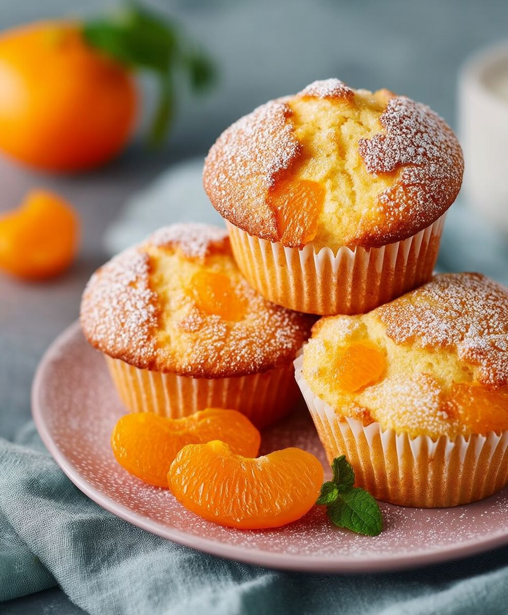 Mandarinen Muffins backen