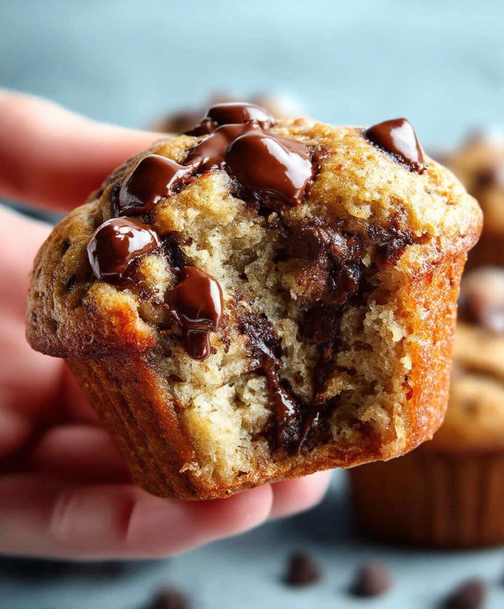 Bananen Schoko Muffins backen