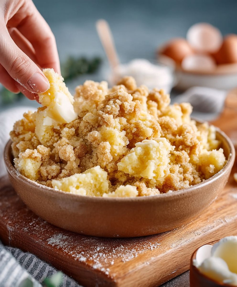 Blechkuchen Streusel selber machen