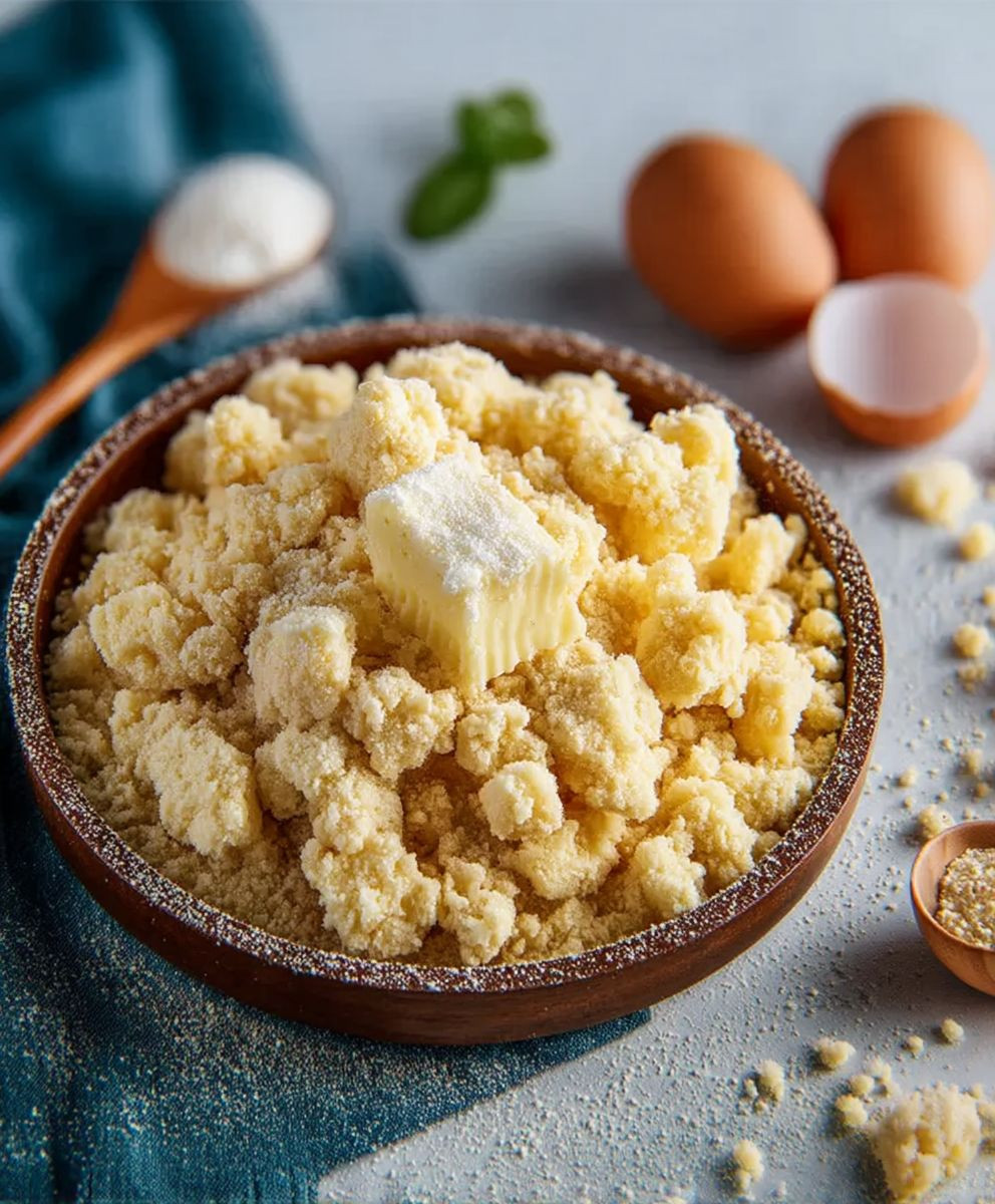 Blechkuchen Streusel selber machen