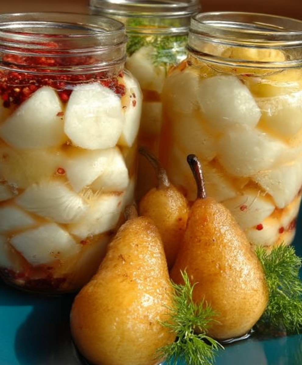 Birnen einkochen einfach und sicher