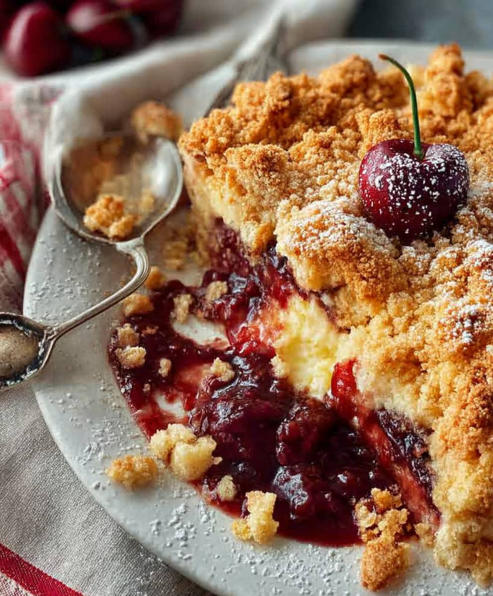 Kirsch Streuselkuchen