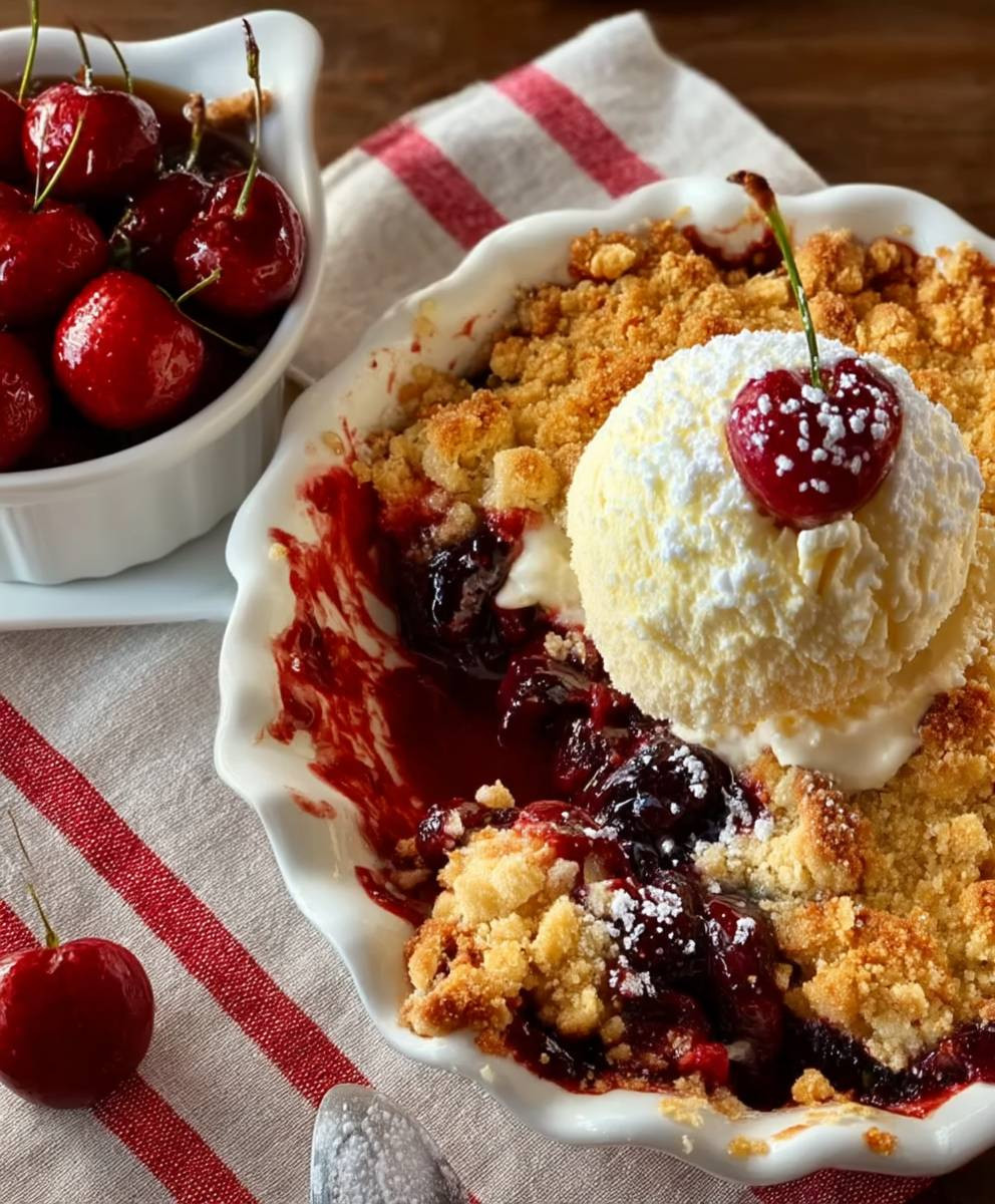Kirsch Streuselkuchen