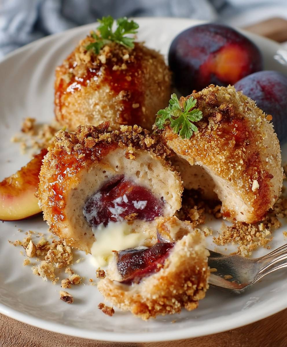 Zwetschgenknödel Quark Grieß Teig