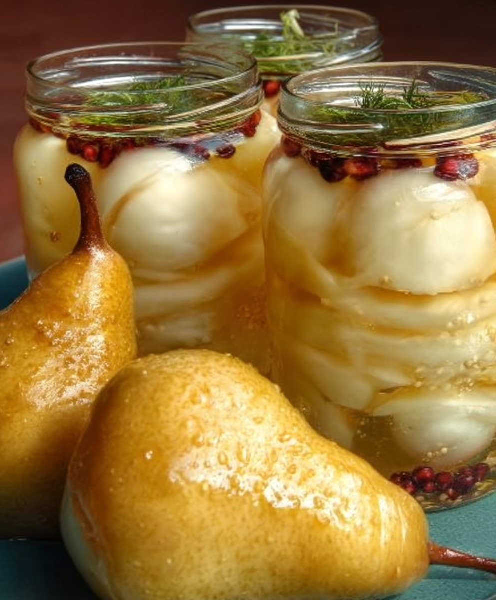 Birnen einkochen einfach und sicher